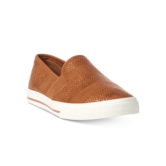 LAUREN RALPH Women’s Cushioned Breathable Jinny Round Toe Slip-On Sneakers | 8 - Picture 6 of 14